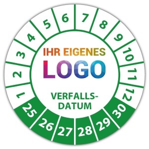 Prüfplakette Verfallsdatum - Prüfplaketten Neutral logo