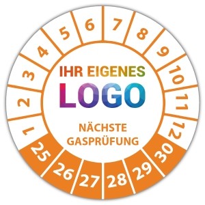 Prüfplakette "Nächste GasPrüfung" logo